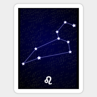 Leo Constellation Magnet